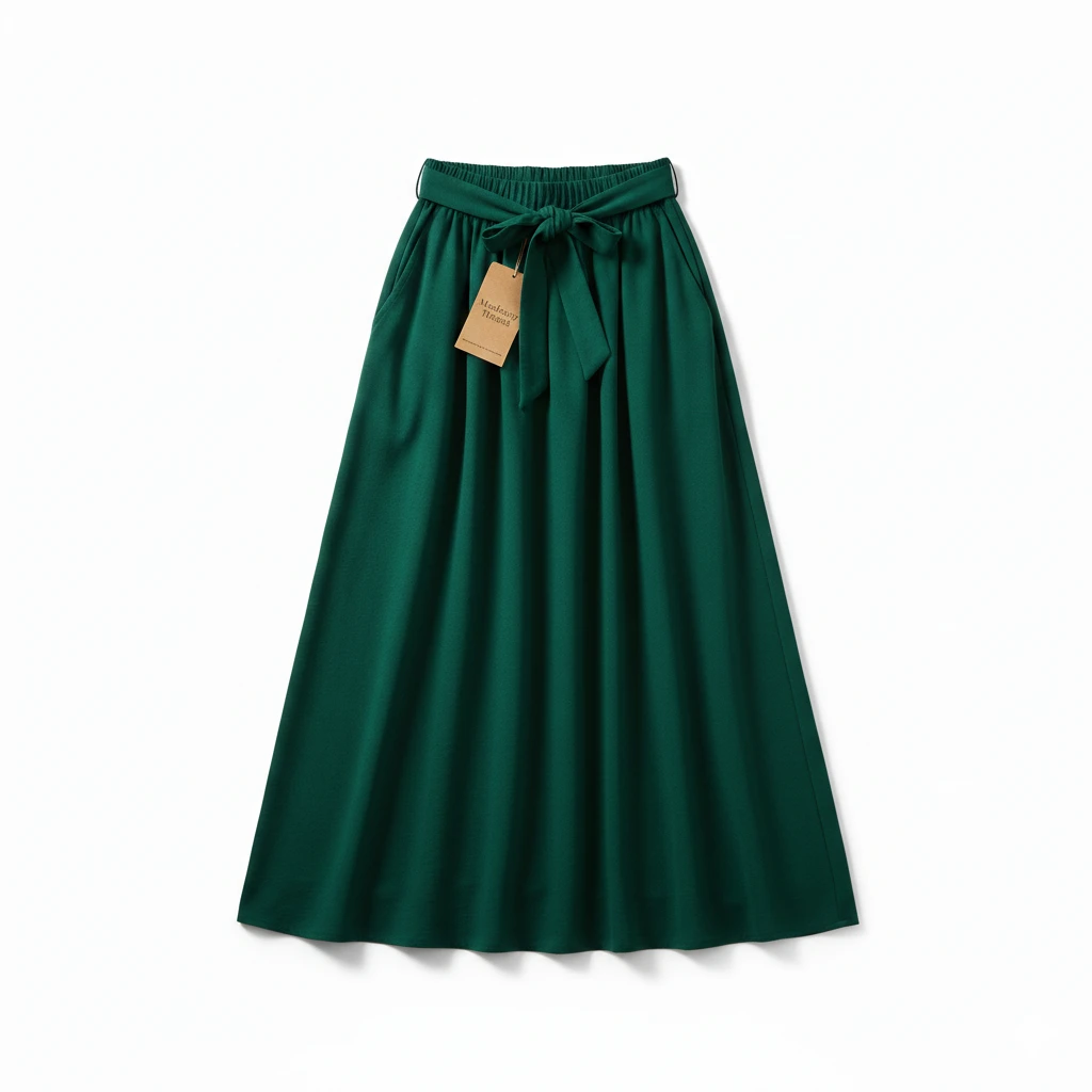 Maxi Skirt with Belt